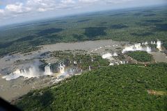 14 Full View Of Garganta del Diablo Devils Throat, Argentina Falls And Rio Iguazu Superior From Brazil Helicopter Tour To Iguazu Falls